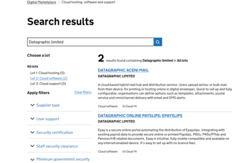 Screenshot Digital Marketplace 1124