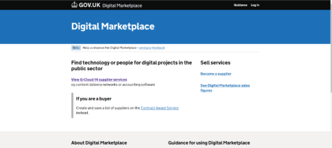 Updated DigitalMarketplace Services screenshot 1124