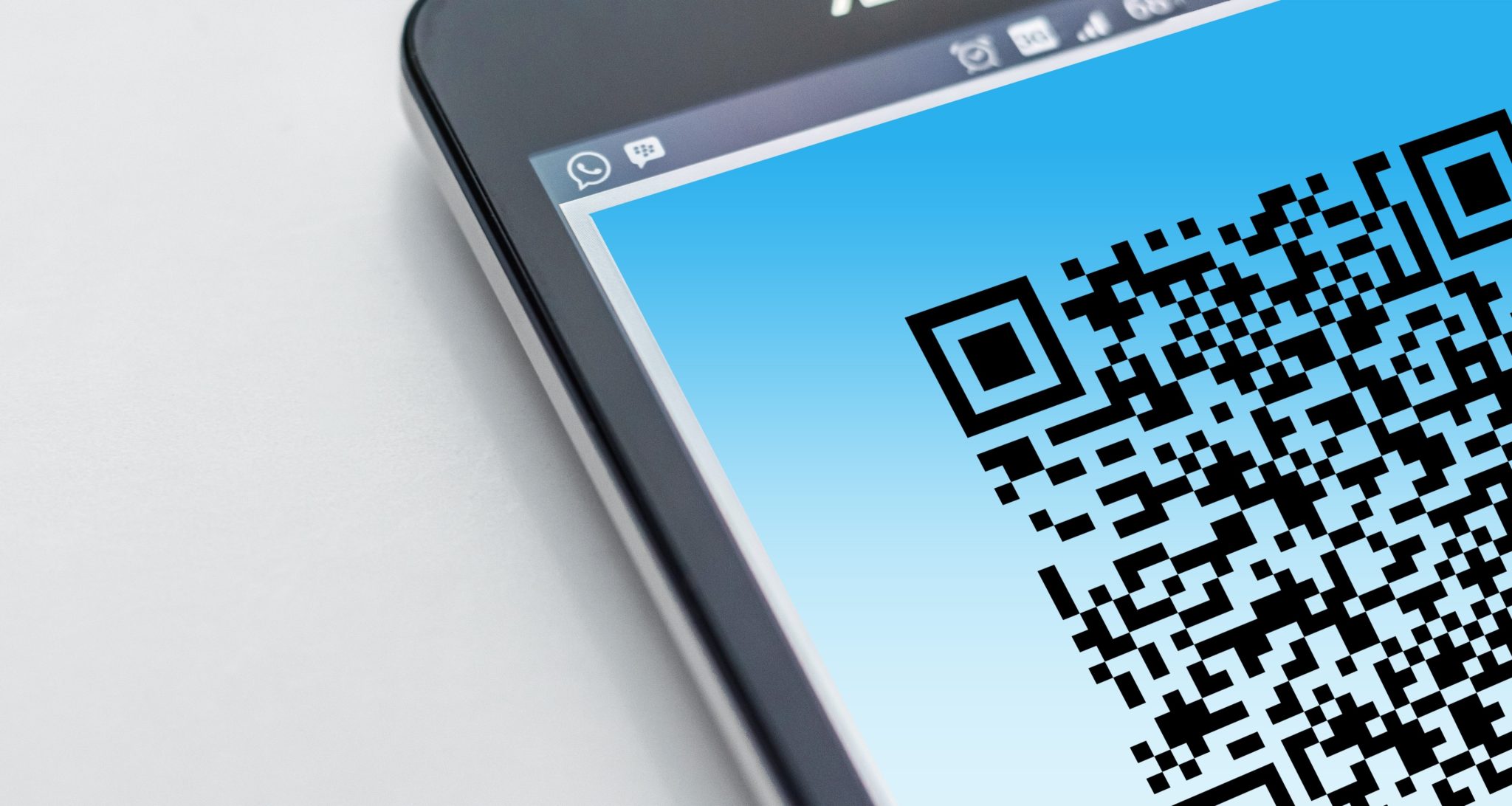 QR codes for employee communications