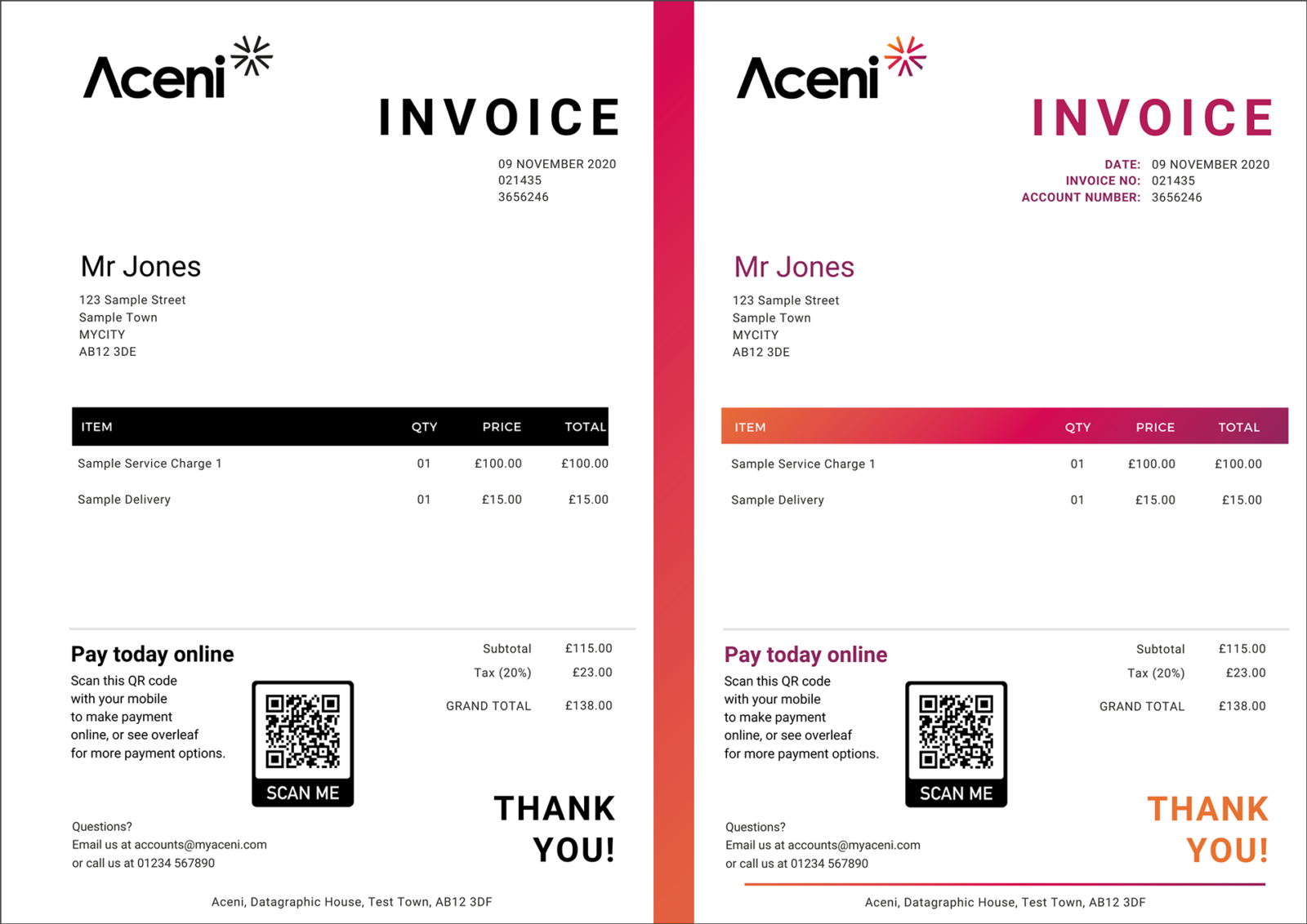 Mono v Colour Transactional Documents