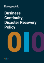 Business Continuity Disaster Recovery Policy